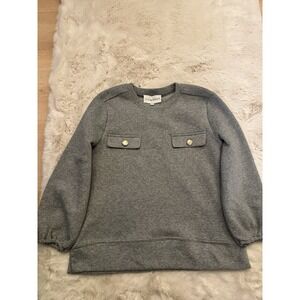 Alex & Parker  Sweater With Pockets‎ M gray